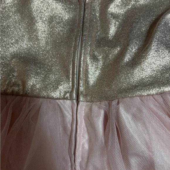 🔴SALE! Zunie Gold and Pink Formal Kids Dress - Picture 4 of 6